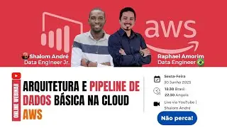 Arquitetura e pipeline de dados básica na Cloud AWS