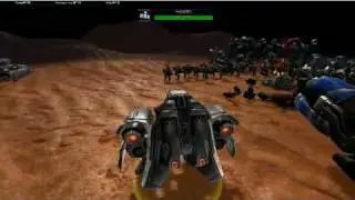 StarCraft 2 Epic Battle from Third Person (TPS) View in RTS mode