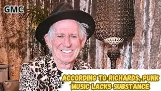 If You Don't like Punk Music, Pay Agtention to The Problem That Keith Richards Had With It.