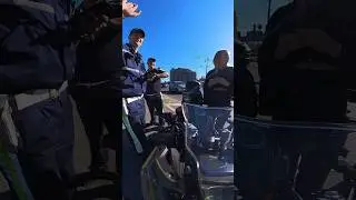 🚔Добрые ДПСники и мотодевушки 