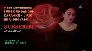 Mona Latumahina SUREK UNDANGAN KARAOKE + LIRIK