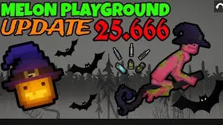MELON PLAYGROUND 25.666 NEW UPDATE IS FINALLY RELEASED | NEW THEME AND MANY MORE!