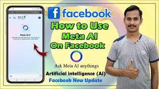 How to Use AI on Facebook | Facebook Meta Ai Kya Hai | Facebook Meta AI Update 2024