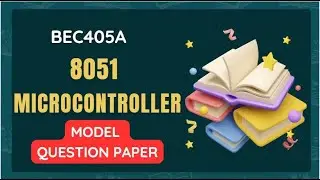 Model Question Paper 8051 Microcontroller | BEC405A
