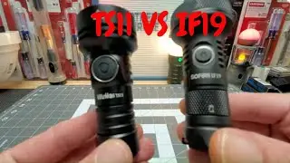 WURKKOS TS11 VS SOFIRN IF19 RUN TIME TEST AND OUTDOOR BEAM SHOTS