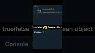 Boolean object vs true/false ? |Javascript for Web Development | JK CoDEVERSE