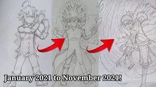 SynoDraws 2021 Drawing Reel || Off-Screen + Recorded Drawings!