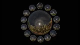 The phases of the formation of a lunar halo and their fractalization