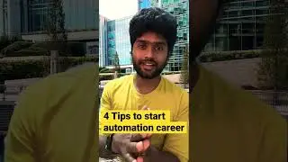 4 Steps to learn test automation!#shorts #softwaretesting
