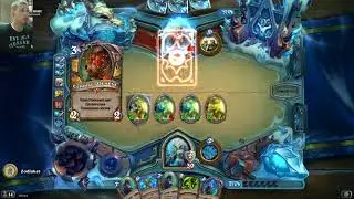 Первая игра в HEARTHSTONE - РЫЦАРИ ЛЕДЯНОГО ТРОНА (пролог)