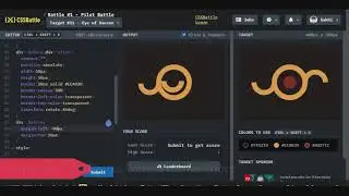CSS Battle Task Eye of Sauron || 2021 || CSS Battle Conqueror