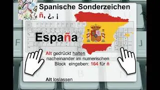 ñ ¿ ¡ Spanische 