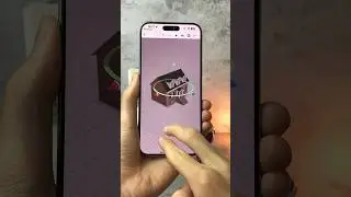 Создание 3D моделей на iPhone #apple #iphone #tips #tricks #technology