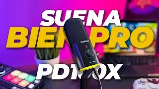 ¡El micrófono GAMER BARATO que suena BIEN PRO! 🔥👀 Review del Maono PD100X
