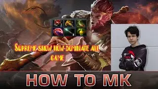 NIP.Supream^  dominate all map with OG.Topson build Monkey King