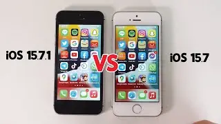 iOS 15.7.1 vs iOS 15.7 on iPhone SE SPEED TEST & GAMING