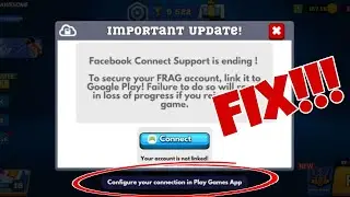 Frag Pro Shooter configure your connection in play games app problem solution!! #fragproshooter