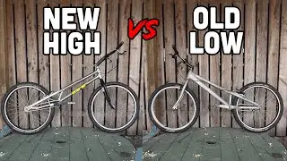 Can a 20 year old bike keep up with the latest geometry trends? High Vs Low bottom brackets PART 2
