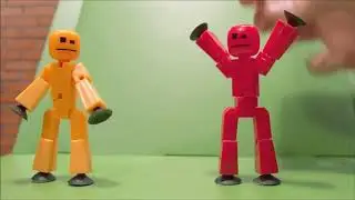 Zing StikBOT - анимация со студийной сценой. ХИТ!