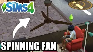 How To Get & Use A Ceiling Fan (Without Mods/CC) - The Sims 4
