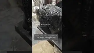 HANDLING PAIR OF 2 FEET, 300 KG BLACK MARBLE #ELEPHANTSTATUES FOR #HOMEANDGARDEN #exteriordesign