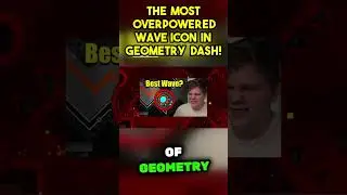 the Most Overpowered Wave Icon in Geometry Dash (April Fools)