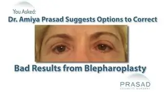 How to Correct Drooping Lower Eyelids Caused by Previous Surgery