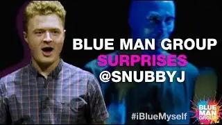 Blue Man Group Surprises Fan with Special Behind-the-Scenes Tour - Snubby J