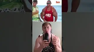 The bodybuilder was to big for the competition 