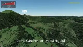 Dorna Candrenilor - Valea Hajului ∆ hiking trails ∆ 3d-trail.com/romania/