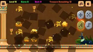Treasure Puzzle Game Solutions to all 24 Levels