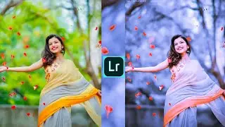 Lightroom blue and orange tone photo editing // By #kujureditz #photo_editing #Lr_photo_editing