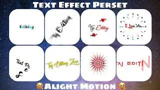 Top 10 Text Preset 2022 || Trending Text Animation 2022 || New Text Animation Preset | Alight Motion