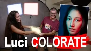 Fotografia di Ritratto: Shooting Creativo con le Luci Colorate