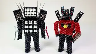 Skibidi Toilet Titan TV man & Titan Speaker man