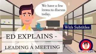 Phrases to Lead Meetings in English | Vocabulary for Meetings