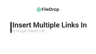 How To Insert Multiple Links In A Google Sheet Cell