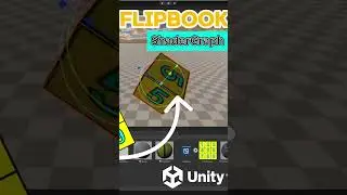 Unity How to create Shader Graph - Flip Book #shorts