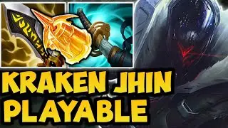 KRAKEN JHIN IS NOW PLAYABLE | HIGHEST DAMAGE | PROJECT JHIN GAMEPLAY | JHIN WILD RIFT | WILD RIFT