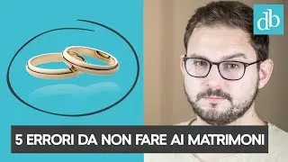 5 ERRORI FOTOGRAFICI DA NON FARE AI MATRIMONI