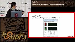 BSidesSF 2018 - Introduction to Windows Kernel Mode Debugging (Yamin Tian)