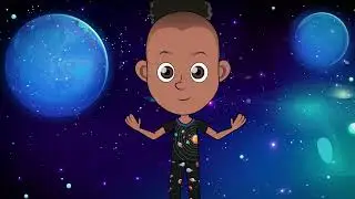 Cosmic adventure 2D character animation video | Solar adventure