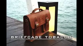 Портфель из кожи своими руками // Briefcase  tobacco