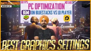 100% No Lag BGMI 1.5 ON LD PLAYER vs Bluestacks 5 EMULATOR |  | Low end PC | Best Graphics Settings