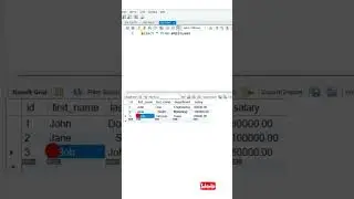 trim function in MySQL database #mysql #shorts #database