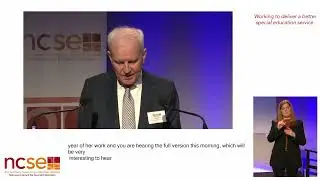 Fergal Lynch, NCSE Council Chairperson - Welcome address