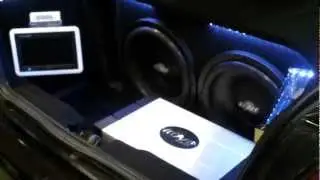 Honda Civic filled with Kove Audio