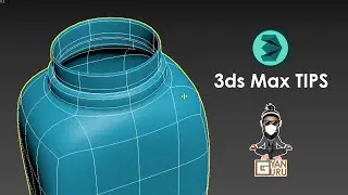 How to create Round Cap in Rectangular Jar. #maxtips #modeling tips #hinditutorial हिंदी  मे शिखे
