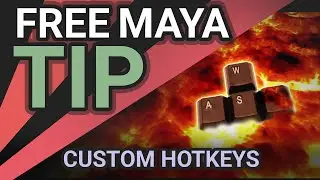 Set Custom HOTKEYS in 45 seconds - Free Maya Animation Tips
