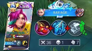 NEW PATCH!! IXIA ABUSE THIS NEW COOLDOWN BUILD - MLBB